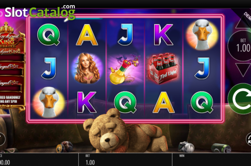 Скрин2. Ted Jackpot King слот