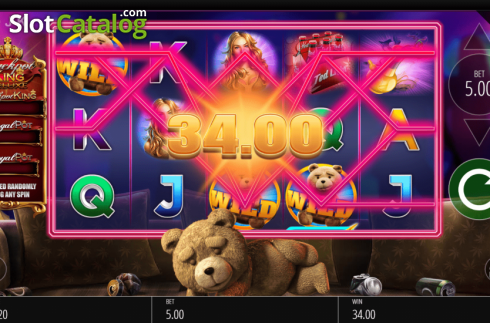 Скрин3. Ted Jackpot King слот