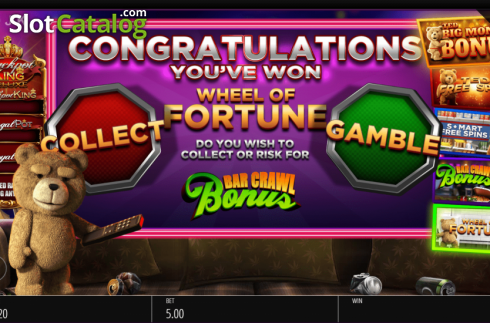 Скрин5. Ted Jackpot King слот