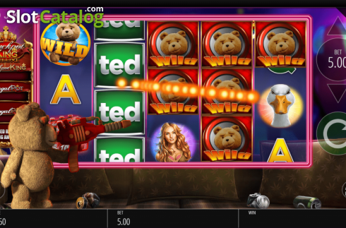 Скрин9. Ted Jackpot King слот