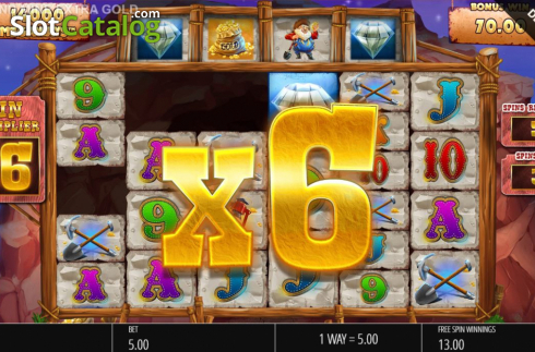 Скрин8. Diamond Mine Extra Gold Megaways слот