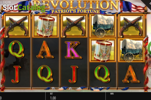 Скрин2. Revolution Patriots Fortune слот