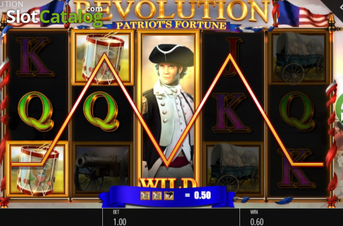 Скрин3. Revolution Patriots Fortune слот