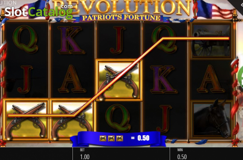 Скрин4. Revolution Patriots Fortune слот
