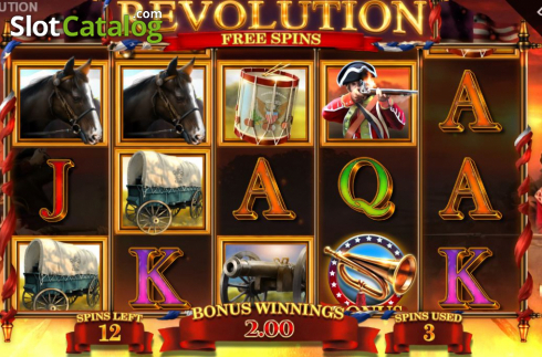 Скрин6. Revolution Patriots Fortune слот