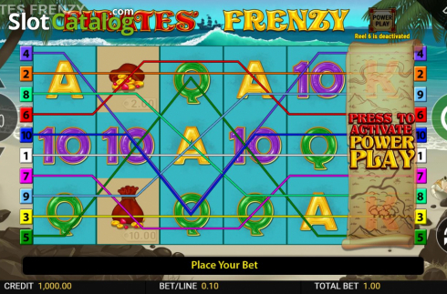 Скрин2. Pirates Frenzy слот