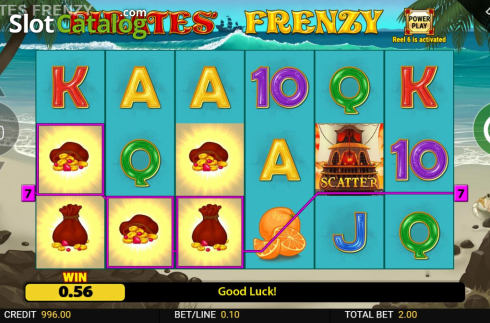 Скрин4. Pirates Frenzy слот