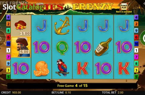 Скрин7. Pirates Frenzy слот