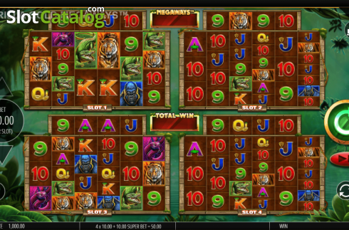 Скрин2. Gorilla Gold Megaways слот