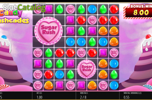 Скрин4. Candy Cashcades слот