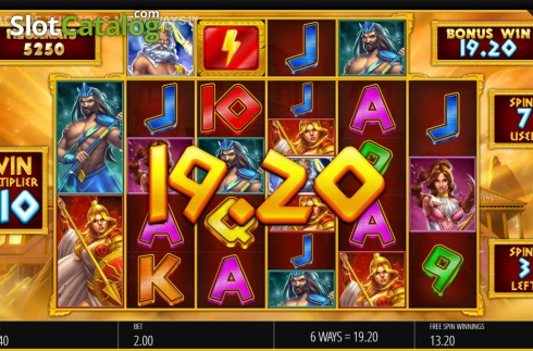 Скрин6. Legacy Of The Gods Megaways слот