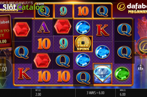Скрин2. Dafabet Megaways слот