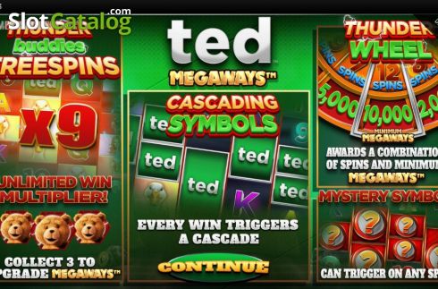 Скрин2. Ted Megaways (Тед Мегавейс) слот