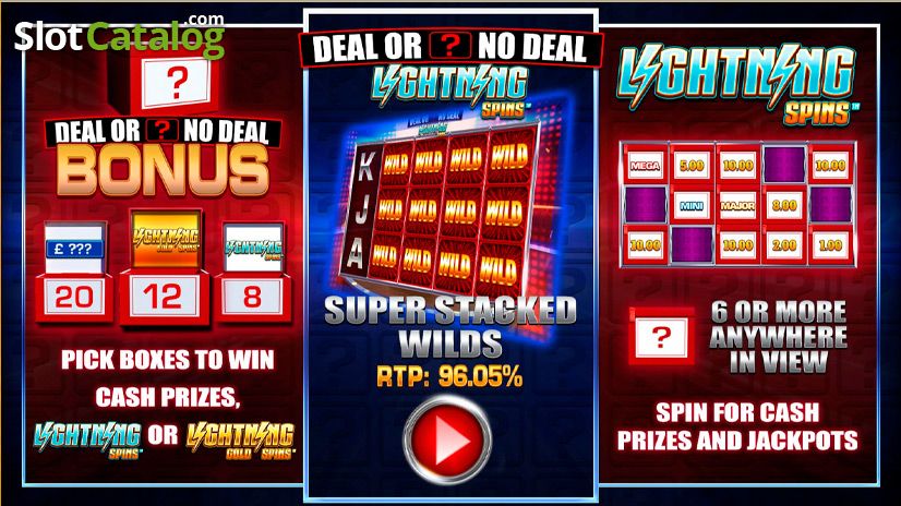Deal or No Deal Lightning Spins Deal or No Deal Lightning Spins
