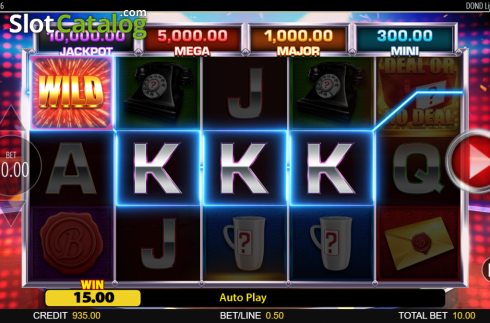 Скрин3. Deal or No Deal Lightning Spins слот