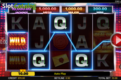 Скрин4. Deal or No Deal Lightning Spins слот