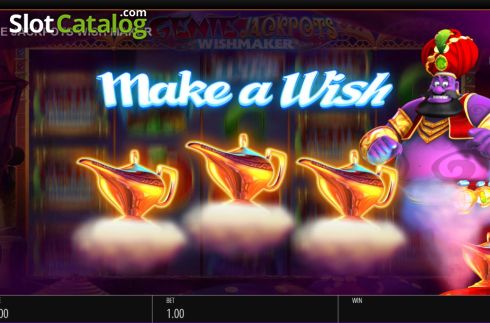 Скрин3. Genie Jackpots Wishmaker слот