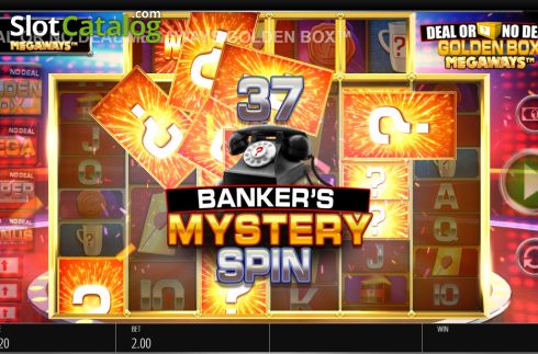Скрин4. Deal or No Deal Megaways The Golden Box слот