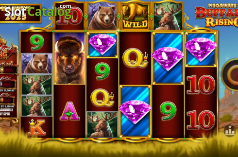 Скрин2. Buffalo Rising Megaways Jackpot King слот