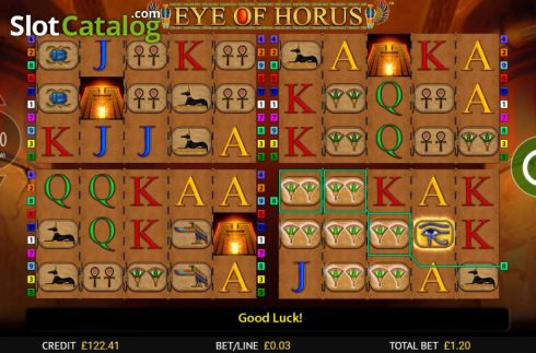 Скрин2. Eye Of Horus Power 4 Slots слот