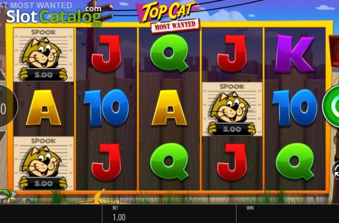 Скрин3. Top Cat Most Wanted слот
