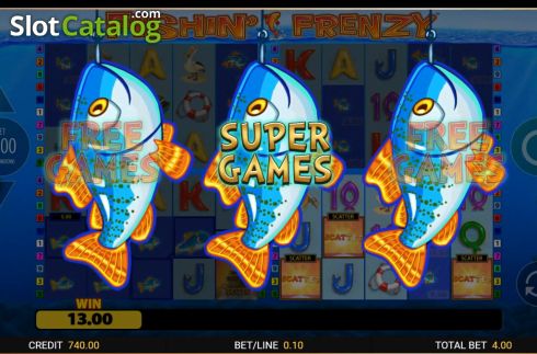 Скрин5. Fishin Frenzy Power 4 Slots слот