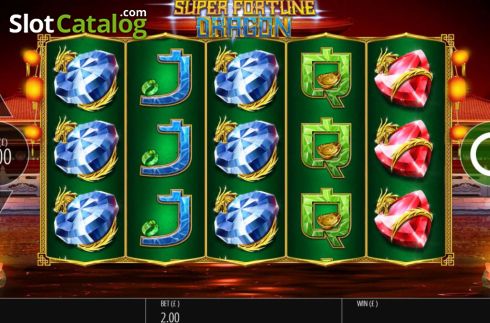 Скрин2. Super Fortune Dragon Power Spins слот