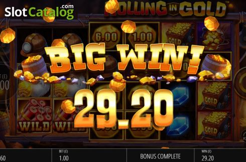 Скрин6. Rolling in Gold слот