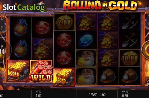 Скрин7. Rolling in Gold слот