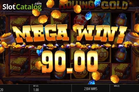 Скрин8. Rolling in Gold слот