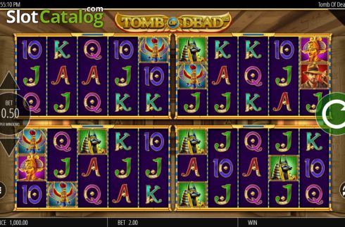 Скрин3. Tomb Of Dead Power 4 Slots слот