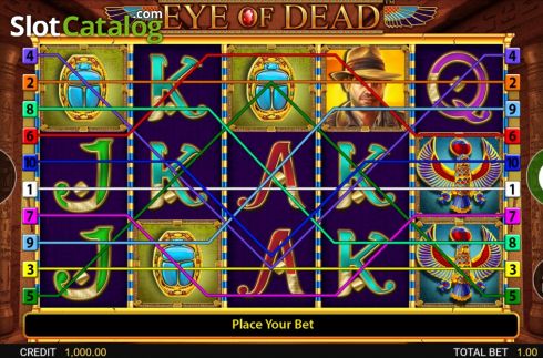 Скрин2. Eye of Dead слот
