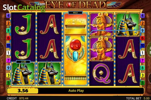Скрин4. Eye of Dead слот