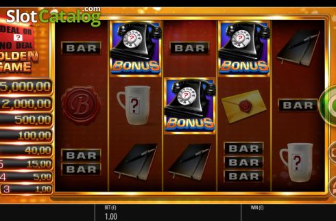 Скрин5. Deal or No Deal Golden Game слот