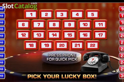 Скрин7. Deal or No Deal Golden Game слот