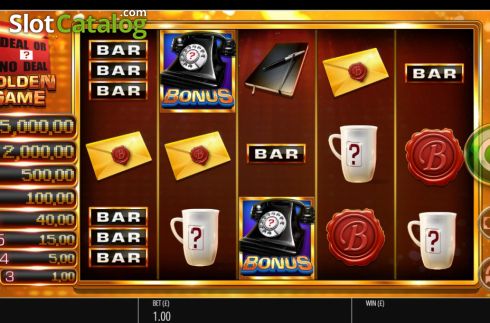 Скрин3. Deal or No Deal Golden Game слот