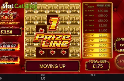 Скрин7. Jackpot King Prize Lines слот