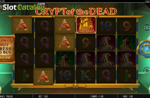 Скрин4. Crypt of The Dead слот