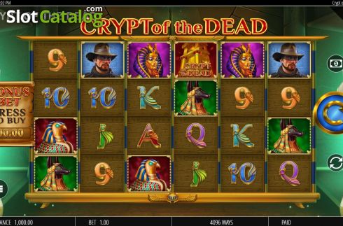 Скрин3. Crypt of The Dead слот