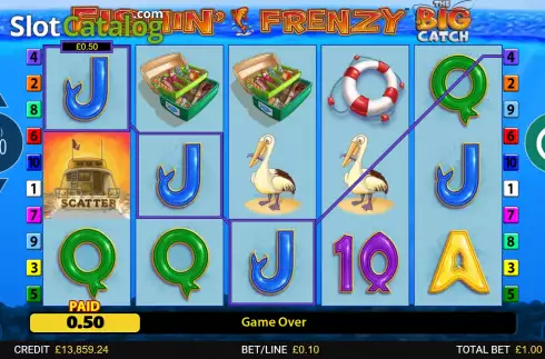 Скрин8. Fishin' Frenzy The Big Catch слот