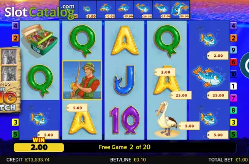 Скрин4. Fishin' Frenzy The Big Catch слот