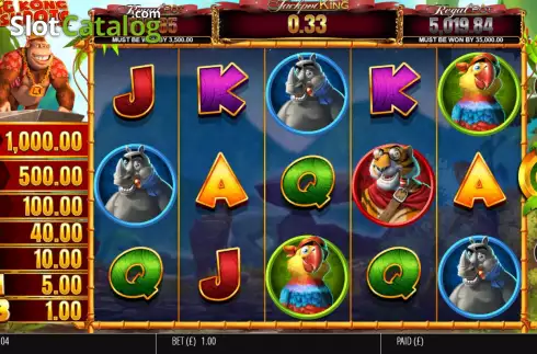 Скрин3. King Kong Cashpots слот