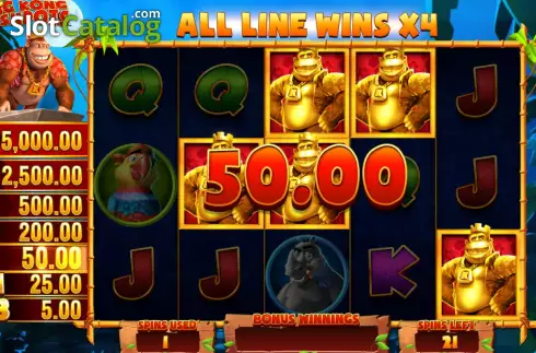 Скрин9. King Kong Cashpots слот