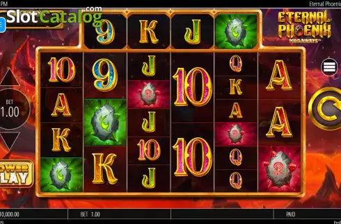 Скрин3. Eternal Phoenix Megaways слот