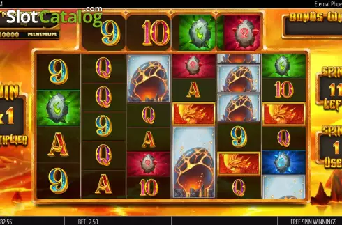 Скрин9. Eternal Phoenix Megaways слот