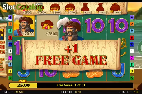 Скрин9. Buckaneers Frenzy слот
