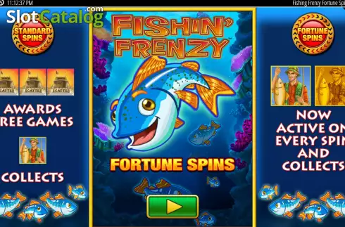 Скрин2. Fishin' Frenzy Fortune Spins слот