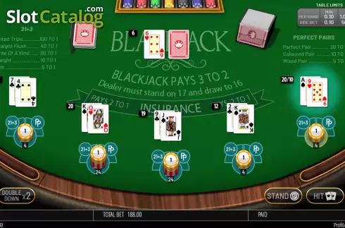 Скрин3. Blackjack (Blueprint) слот
