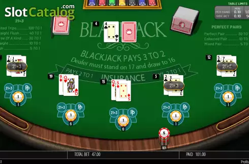 Скрин5. Blackjack (Blueprint) слот