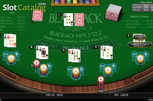Скрин6. Blackjack (Blueprint) слот